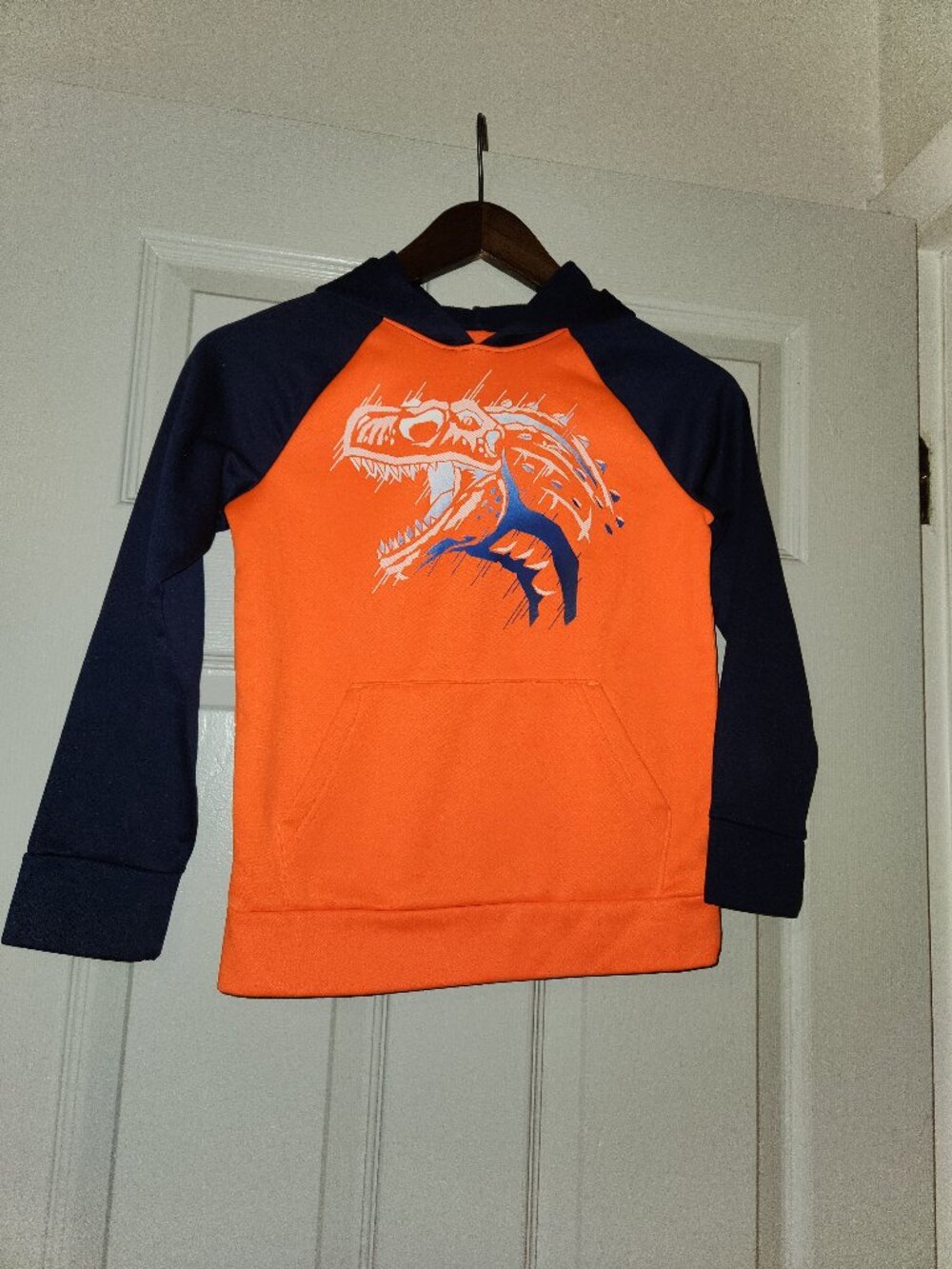 Jumping Beans Boys Dinosaur Active Hoodie – Size 8